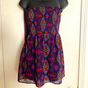 Boho babydoll top